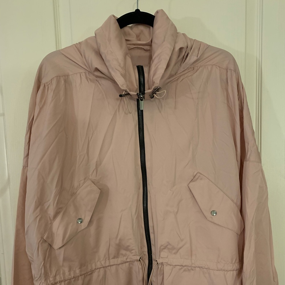 Zara Pink Windbreaker Type Jacket